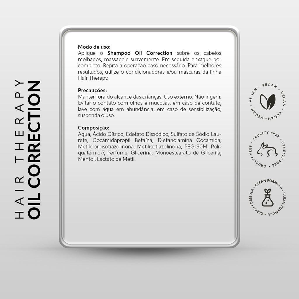 Shampoo | Oil Correction | Hair Therapy