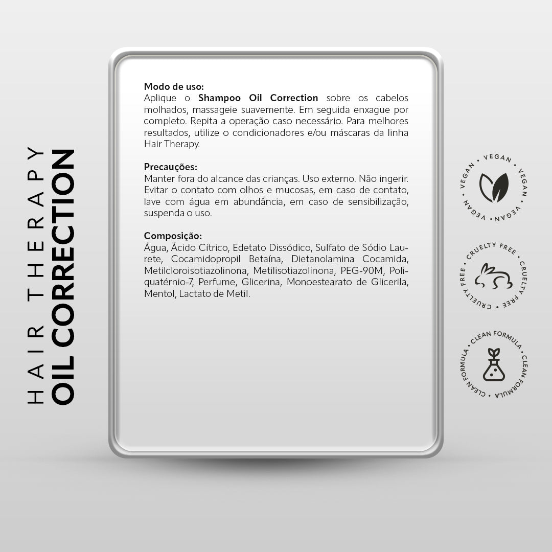 Shampoo | Oil Correction | Hair Therapy